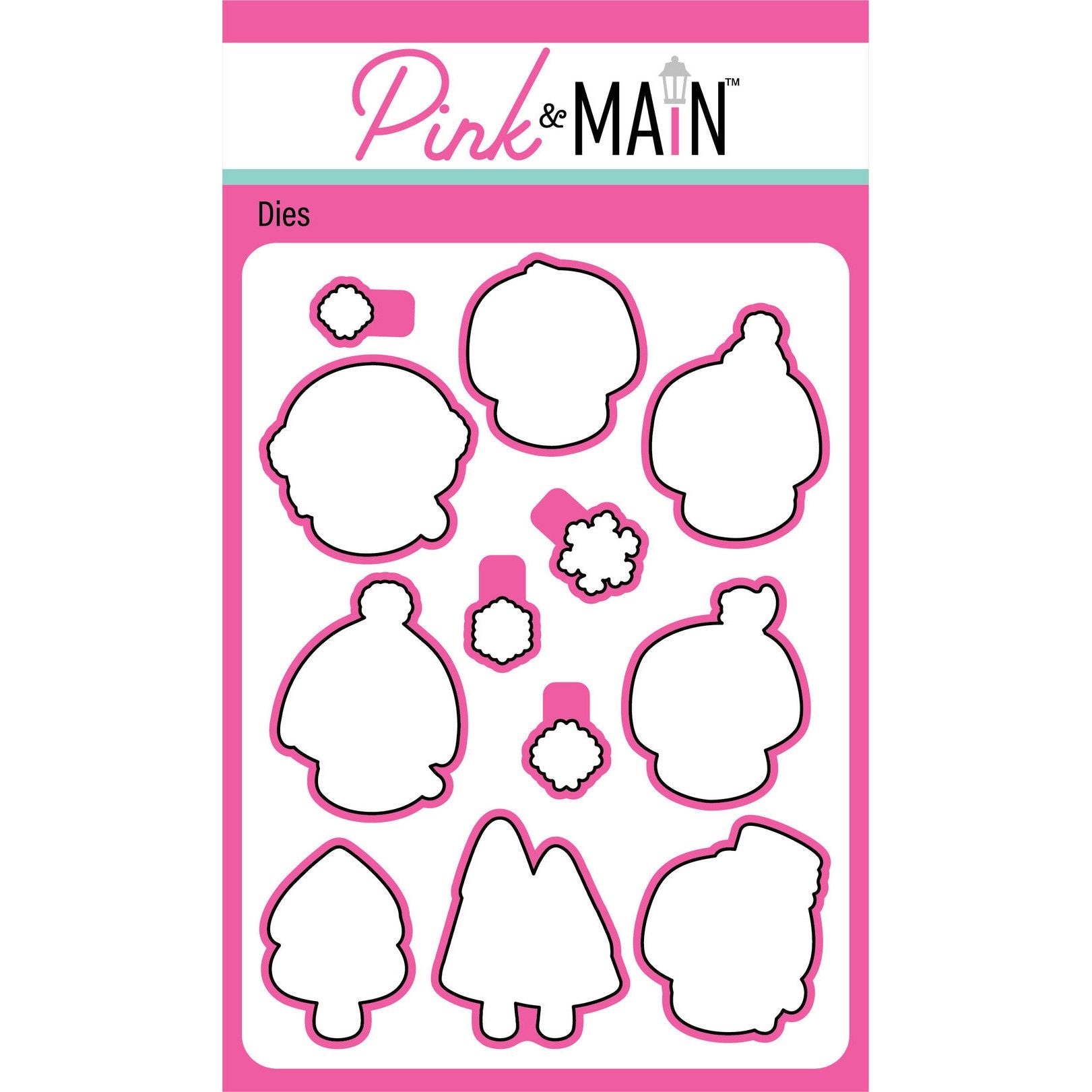 Pink and Main Snow Pals Dies pnm702
