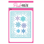 Pink and Main Snowflake Frame Dies pnm803