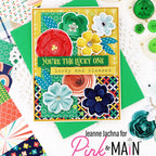 Pink and Main So Lucky Ephemera pmp194 cut out flowers