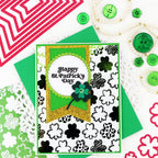 Pink and Main So Lucky Rub-Ons pmr015 happy st. patrick's day