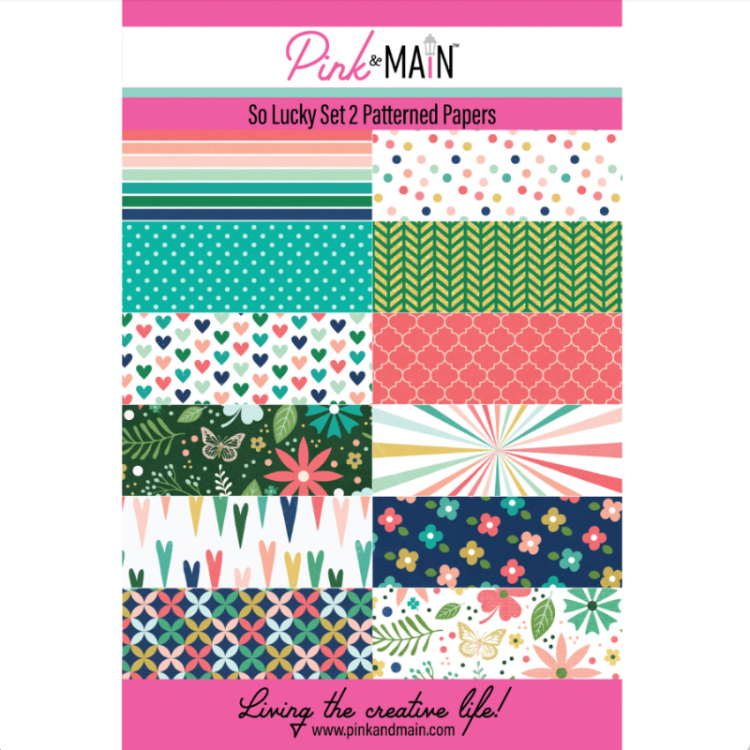 Pink and Main So Lucky Set 2 8.5 x 5.5 inch Paper Pack pmp192