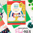 Pink and Main So Lucky Set 2 8.5 x 5.5 inch Paper Pack pmp192 rainbow