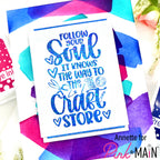 Pink and Main Sparkle Blue CheerFoil Roll PMF087 hearts
