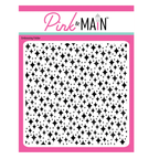 Pink and Main Sparkles Embossing Folder pmt106