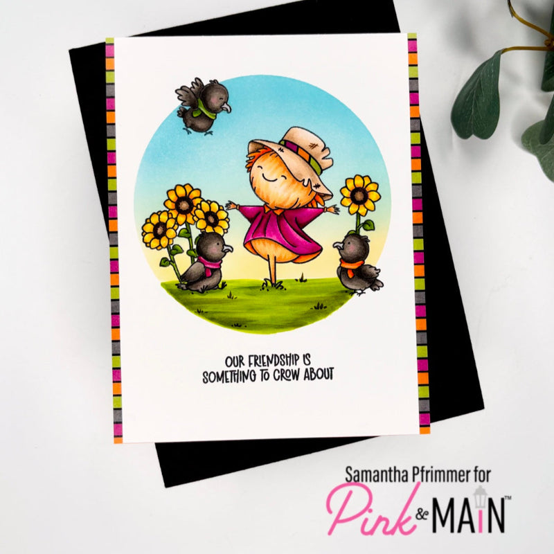 Pink and Main Spooky Time 8.5 x 5.5 inch Paper Pack pmp178 crows