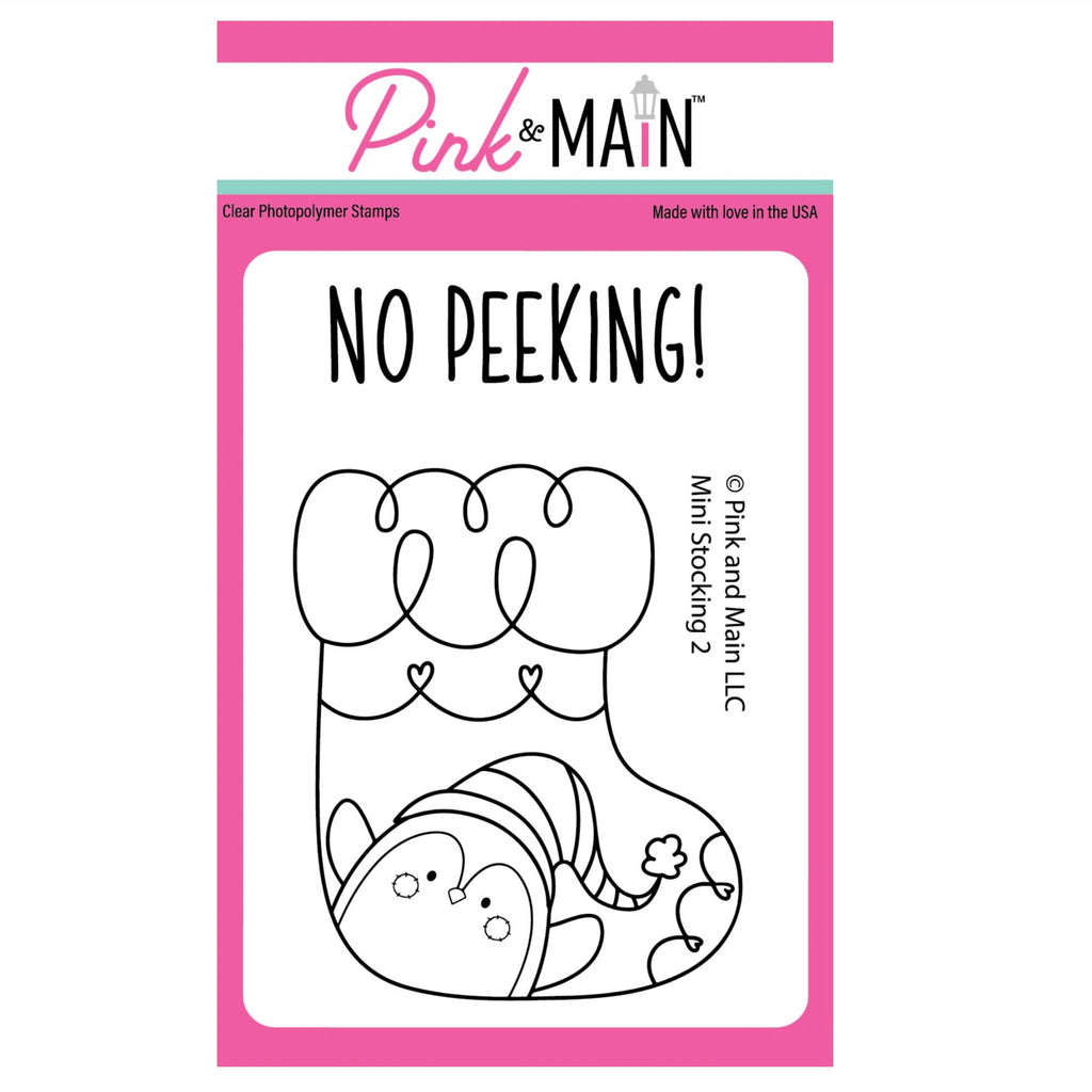 Pink and Main Stocking Mini 2 Clear Stamps pm0914