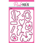 Pink and Main Stole My Heart Coordinating Dies pnm706