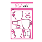 Pink and Main Summer Mugs Dies pnm763