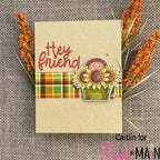 Pink and Main Sunny Side of Life Clear Stamps friend