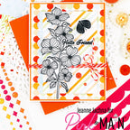 Pink and Main Sunrise 8.5 x 5.5 inch Paper Pack pmp199 polka dots