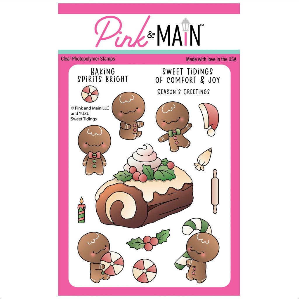 Pink and Main Sweet Tidings Clear Stamps pm0917