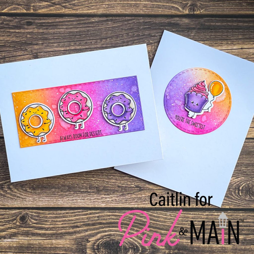 Pink and Main Sweetest Birthday Clear Stamps PM0604 treats