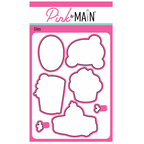 Pink and Main Sweets For My Sweet Clear Stamp and Die Set image 2