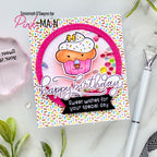 Pink and Main Sweets For My Sweet Clear Stamps pm0839 shaker