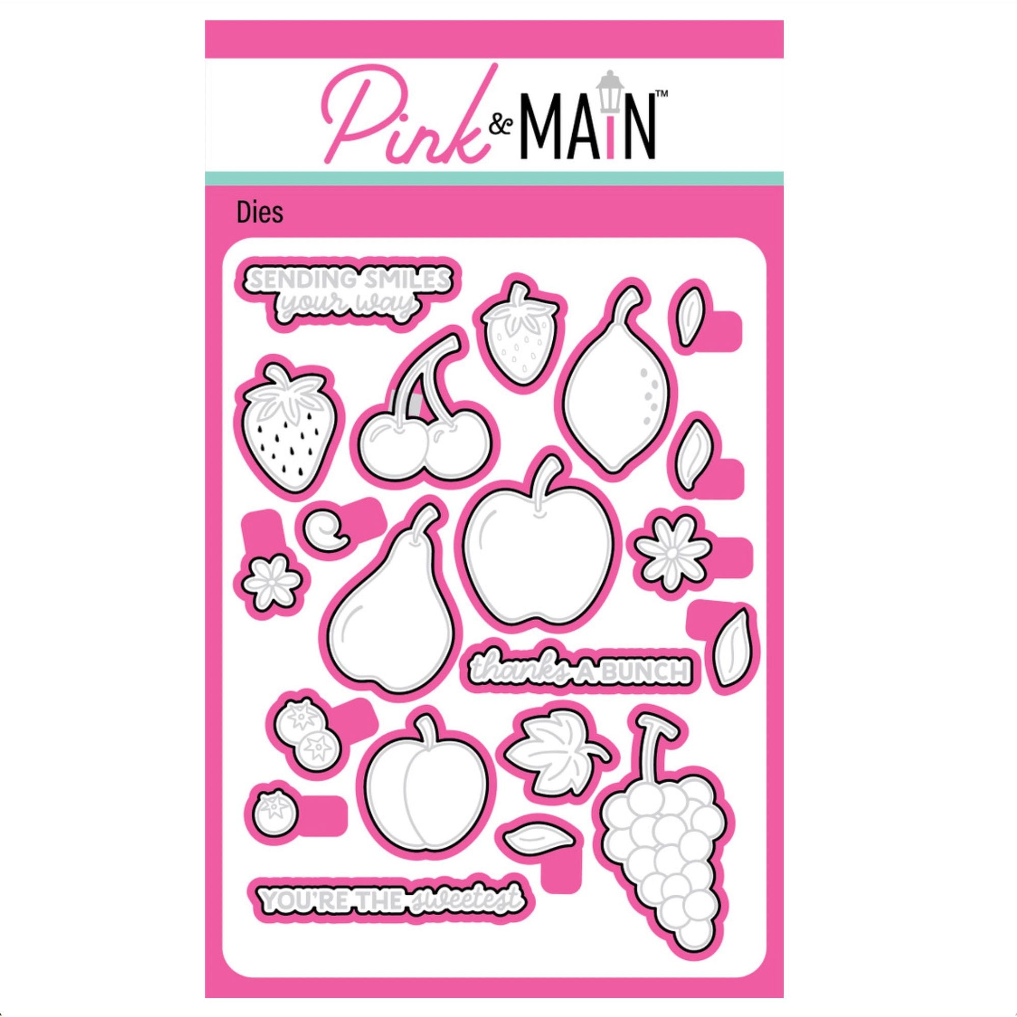 Pink and Main Thanks a Bunch Clear Stamp and Die Set product image 2
