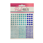 Pink and Main The Blues Sticky Gems Embellishments pme176