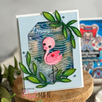 Pink and Main The Blues Sticky Gems Embellishments pme176 shaker | color-code:ALT01