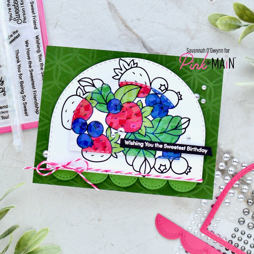 Pink and Main The Neutrals Sticky Gems pme182 green
