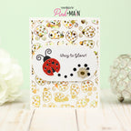 Pink and Main The Neutrals Sticky Gems pme182 ladybug