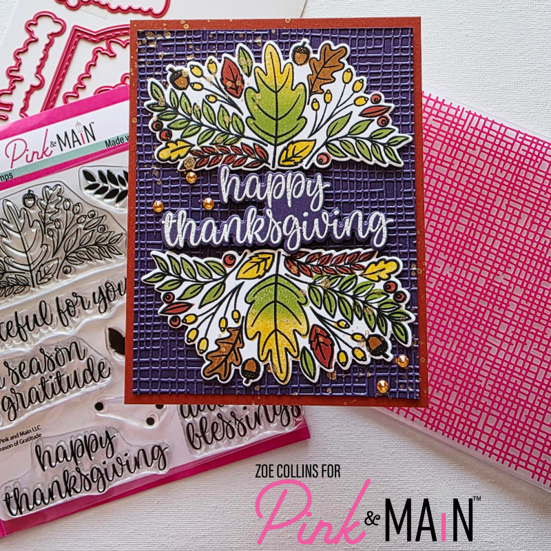 Pink and Main The Oranges Sticky Gems pme181 thanksgiving