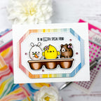 Pink and Main The Pinks Sticky Gems Embellishments pme175 egg carton