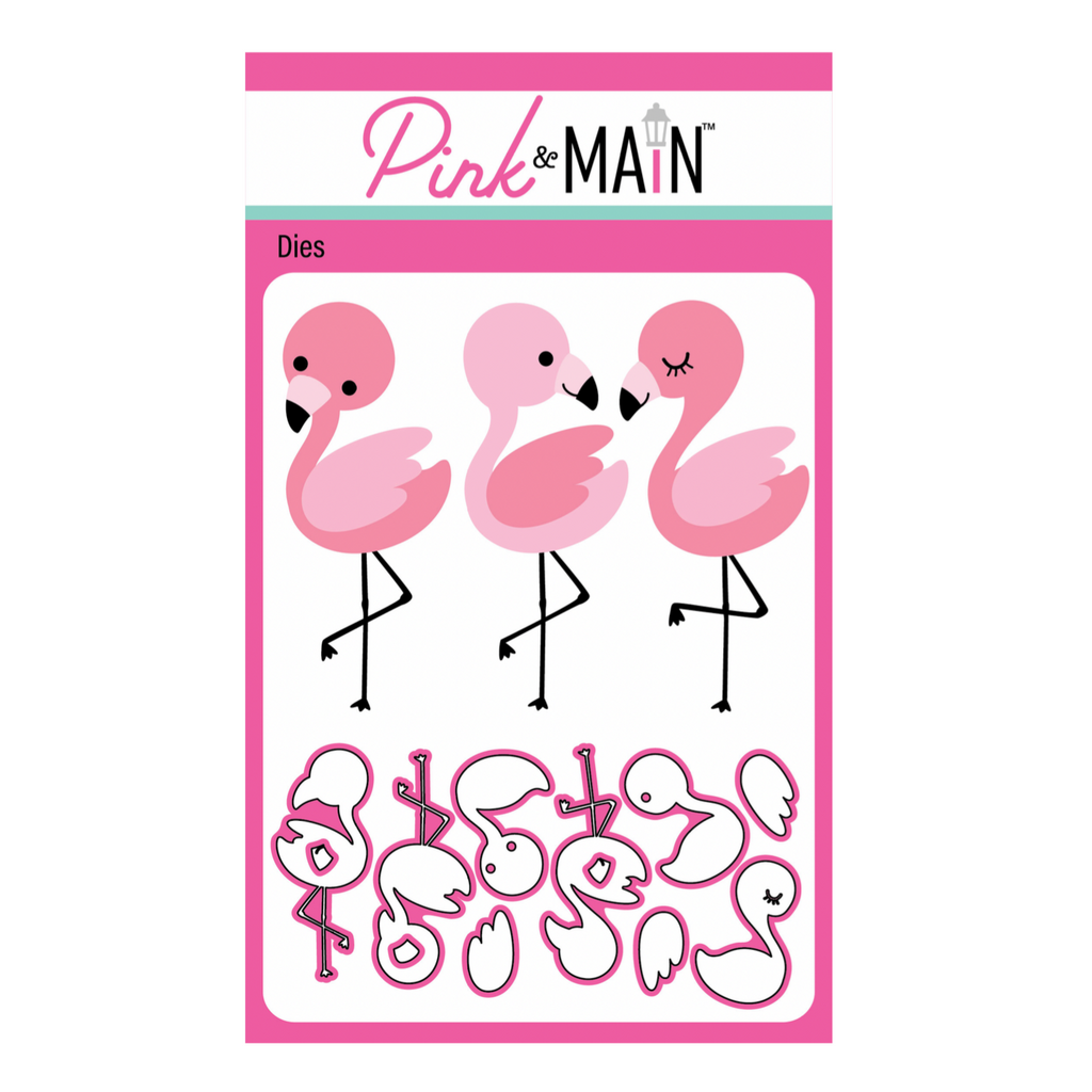 Pink and Main The Three Flamingos Dies pnm766