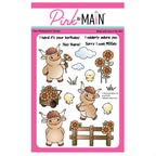Pink and Main Udderly Adore You Clear Stamps pm0892