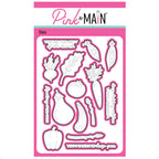 Pink and Main Veggie Happy Day Dies pnm888