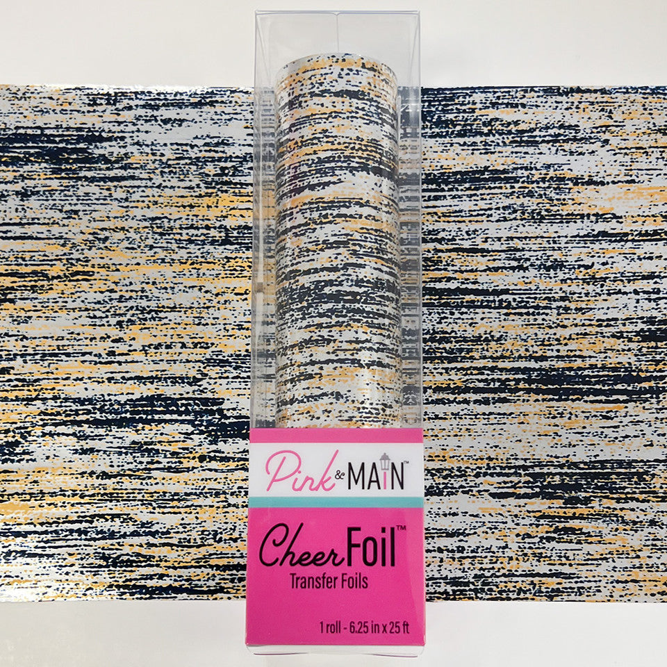 Pink and Main Vintage Black Cheerfoil Roll pmf256