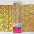 Pink and Main Waterfall Gold Cheerfoil Roll pmf333