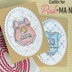 Pink and Main Welcome Baby Clear Stamps PM0608 sunshine
