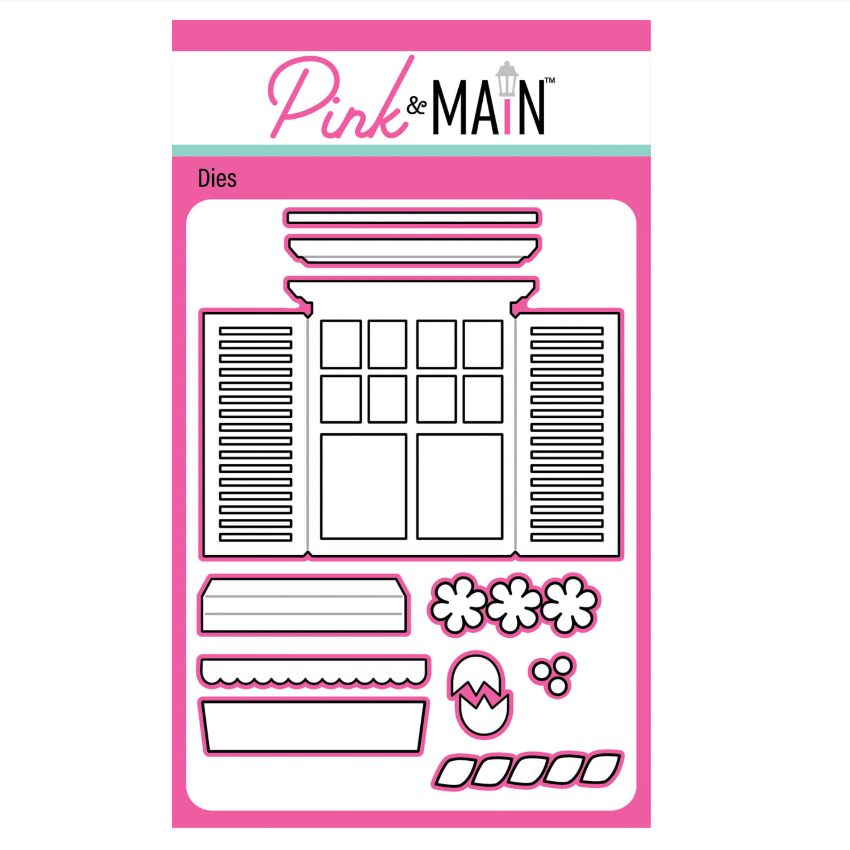 Pink and Main Window Dies pnm823