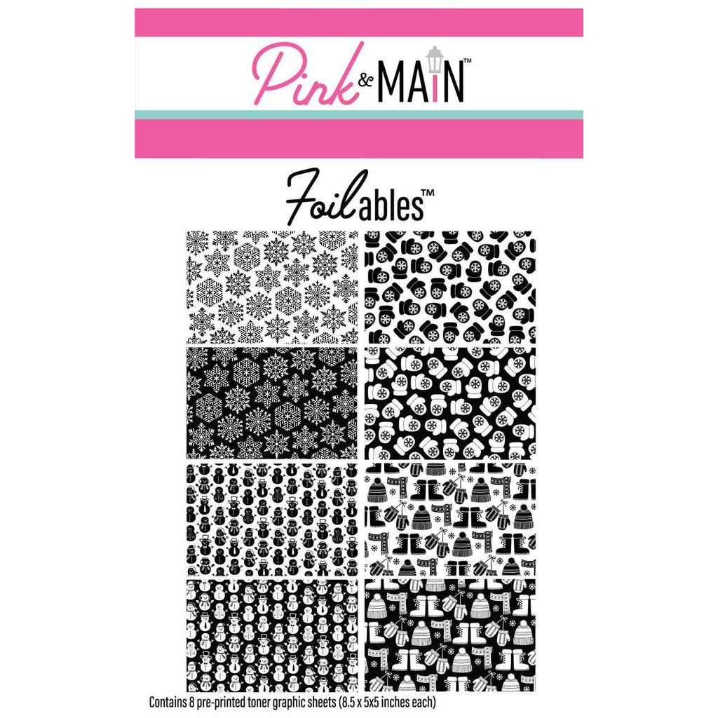 Pink and Main Winter Fun Foilables Sheets pmf276