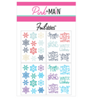 Pink and Main Winter Spotlight Sayings Foilables Panels pmf372