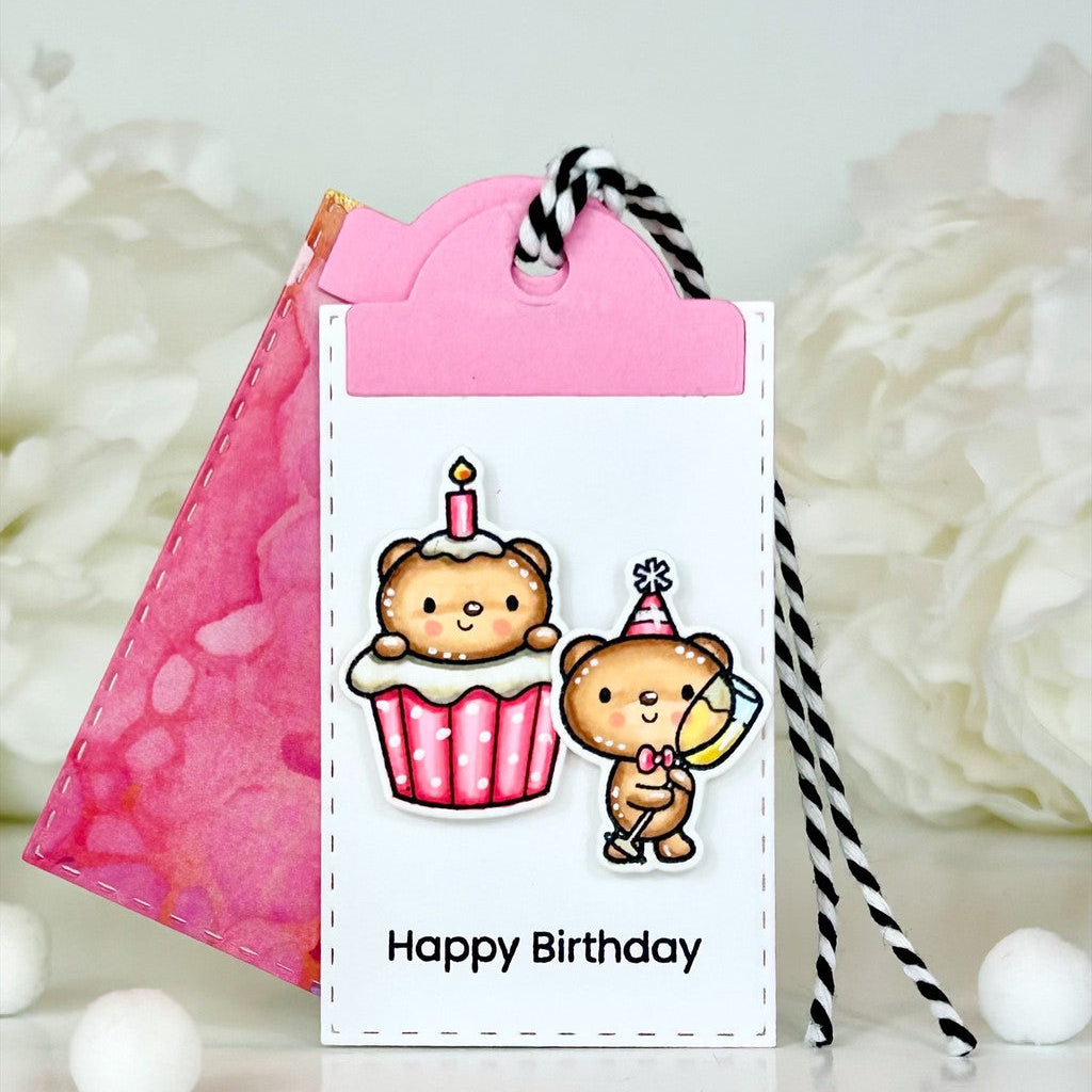 Pink and Main Year Round Fun Clear Stamp and Die Set birthday