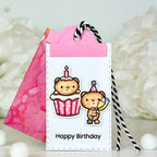 Pink and Main Year Round Fun Clear Stamp and Die Set birthday