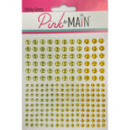 Pink and Main Yellows Sticky Gems pme179