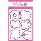 Pink and Main You Are My Favorite Clear Stamp and Die Set image 2