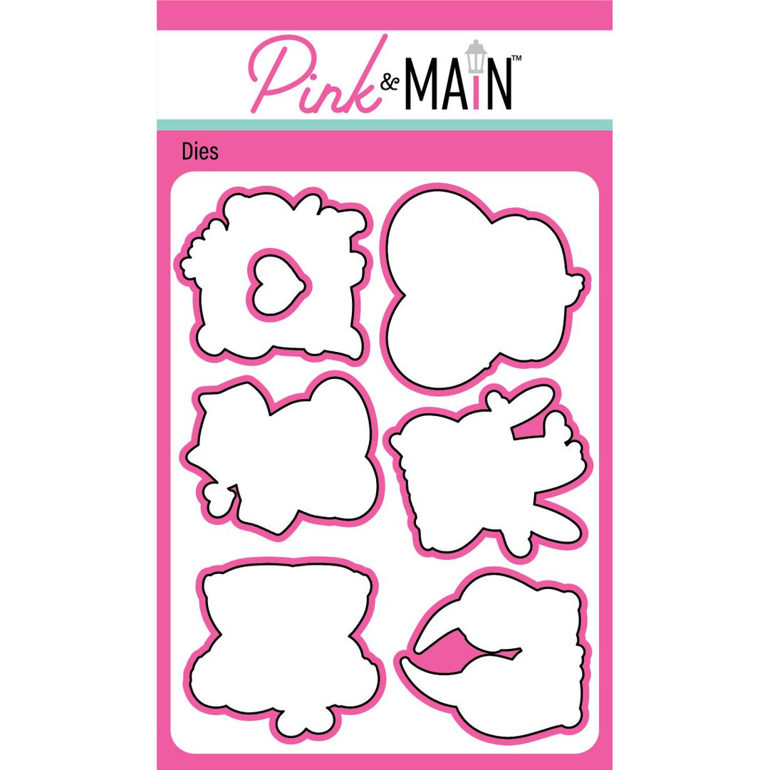 Pink and Main You Are My Favorite Clear Stamp and Die Set image 2
