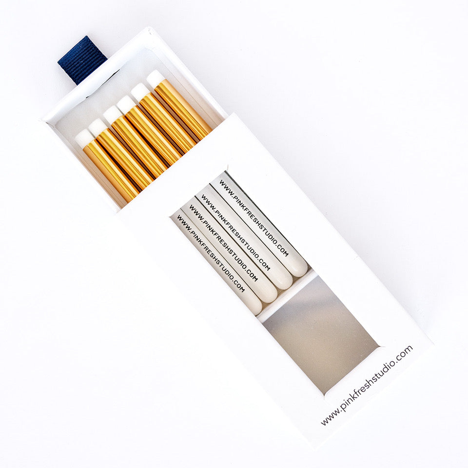 Pinkfresh Studio 1/4 inch Blending Brush Set pf107es Box slightly open