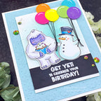 Pinkfresh Studio 1 Inch Blending Brushes Bundle Of 9 Birthday Card | color-code:ALT01