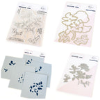 Pinkfresh Studio Amazing Things Stamps Dies Stencils And Press Plates Bundle