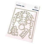 Pinkfresh Studio Art Deco Floral Arch Stamps Dies Stencils And Press Plates Bundle Dies Alone 255724