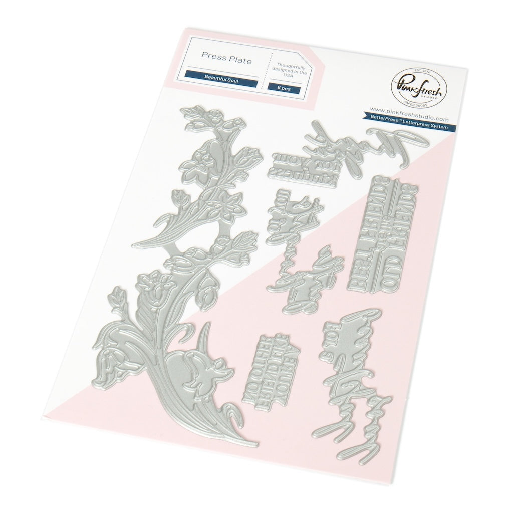 Pinkfresh Studio Beautiful Soul Press Plates 272525