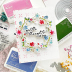 Pinkfresh Studio Beautiful Soul Press Plates 272525 Gentle Thoughts Card