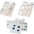 Pinkfresh Studio Best Wishes Stamps Dies And Stencils Bundle