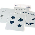 Pinkfresh Studio Best Wishes Stamps Dies Stencils And Hot Foil Plate Bundle 208623