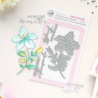 Pinkfresh Studio Bloom And Buds Press Plates 325426 Positive Sentiments