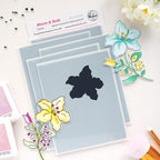 Pinkfresh Studio Bloom And Buds Stencils 325326