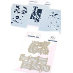 Pinkfresh Studio Bloom Of Thanks Dies And Stencils Bundle